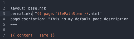 Permalink Ed used to keep the same file structure My Permalink Example