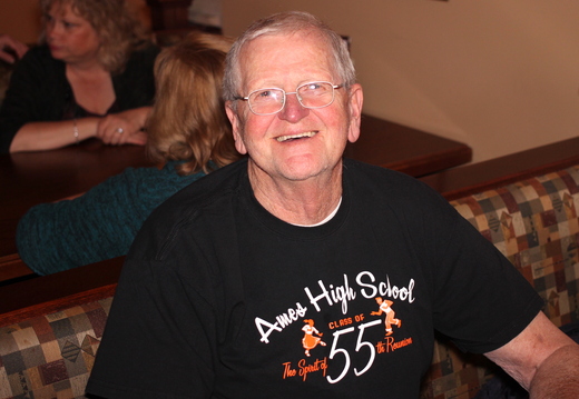 IMG_9702 All AHS Holiday Gathering Olde Main Ames IA Dec 30 2016 photobyEd Don Brendeland AHS 1955 had the honor of being the highest seniority classmate in attendance