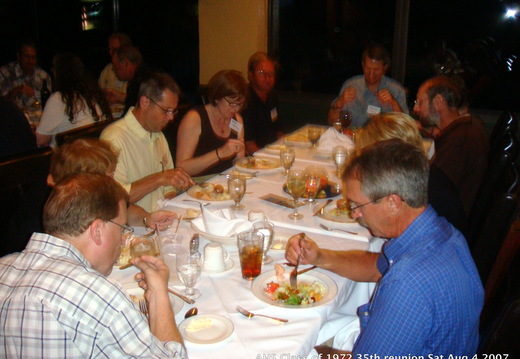 63 DSC00394 AHS Class of 1972 Thirty-Five year reunion Sat dinner